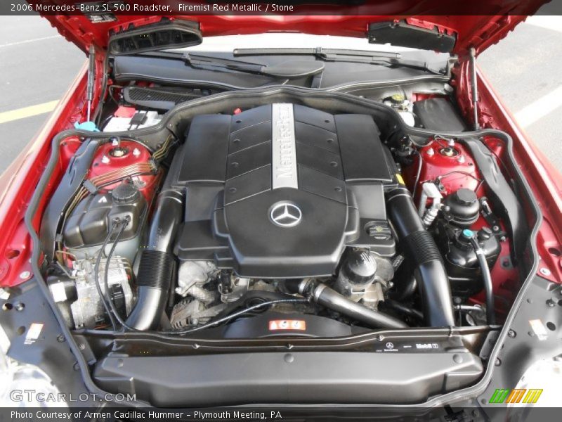  2006 SL 500 Roadster Engine - 5.0 Liter SOHC 24-Valve V8