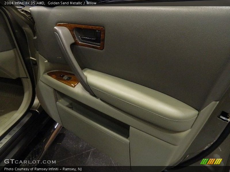 Golden Sand Metallic / Willow 2004 Infiniti FX 35 AWD
