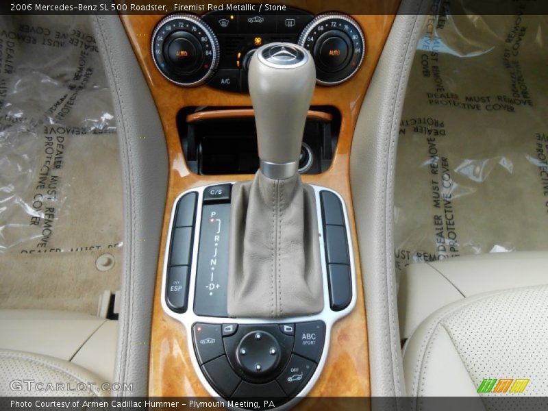  2006 SL 500 Roadster 7 Speed Automatic Shifter
