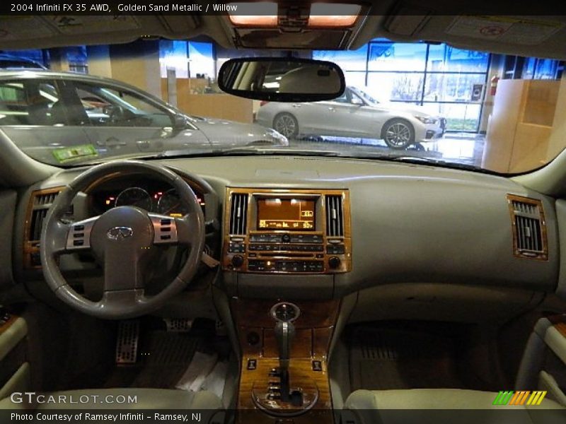 Golden Sand Metallic / Willow 2004 Infiniti FX 35 AWD