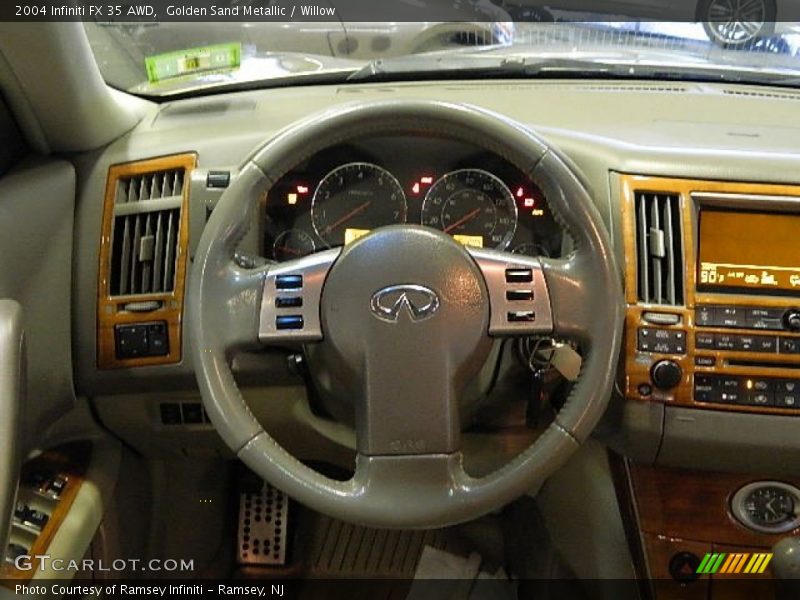 Golden Sand Metallic / Willow 2004 Infiniti FX 35 AWD