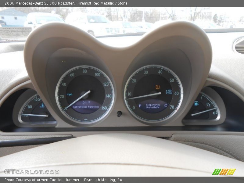  2006 SL 500 Roadster 500 Roadster Gauges