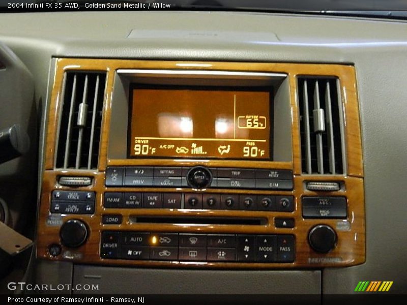 Golden Sand Metallic / Willow 2004 Infiniti FX 35 AWD