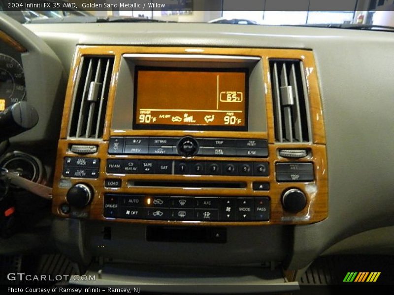 Golden Sand Metallic / Willow 2004 Infiniti FX 35 AWD