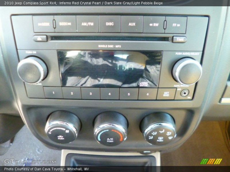 Inferno Red Crystal Pearl / Dark Slate Gray/Light Pebble Beige 2010 Jeep Compass Sport 4x4