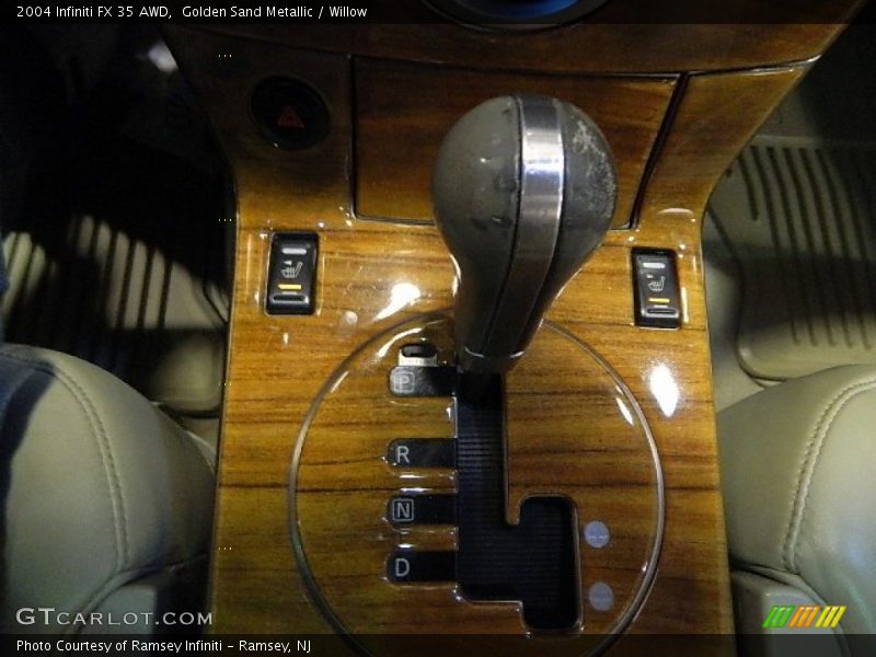 Golden Sand Metallic / Willow 2004 Infiniti FX 35 AWD