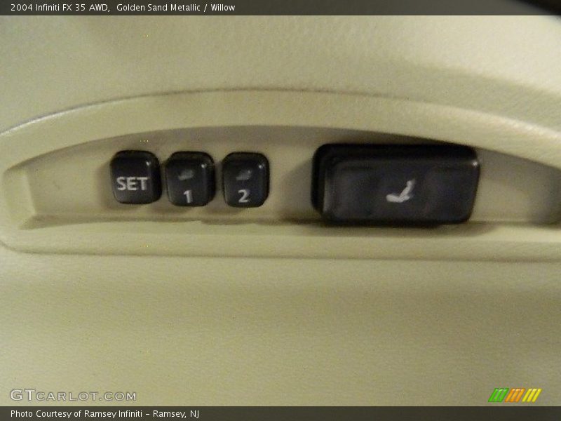 Golden Sand Metallic / Willow 2004 Infiniti FX 35 AWD