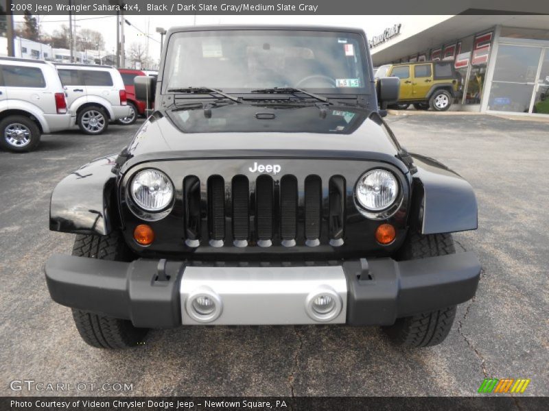 Black / Dark Slate Gray/Medium Slate Gray 2008 Jeep Wrangler Sahara 4x4