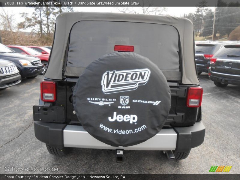 Black / Dark Slate Gray/Medium Slate Gray 2008 Jeep Wrangler Sahara 4x4