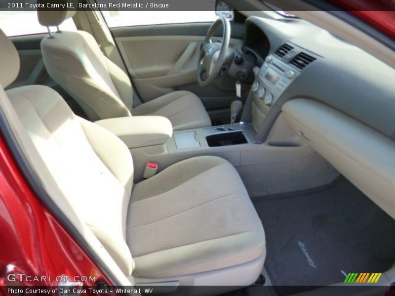Barcelona Red Metallic / Bisque 2011 Toyota Camry LE
