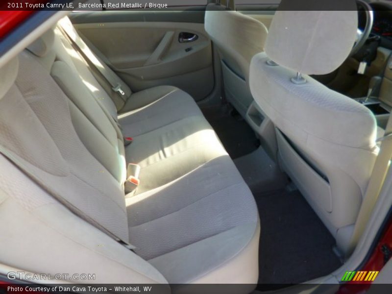 Barcelona Red Metallic / Bisque 2011 Toyota Camry LE