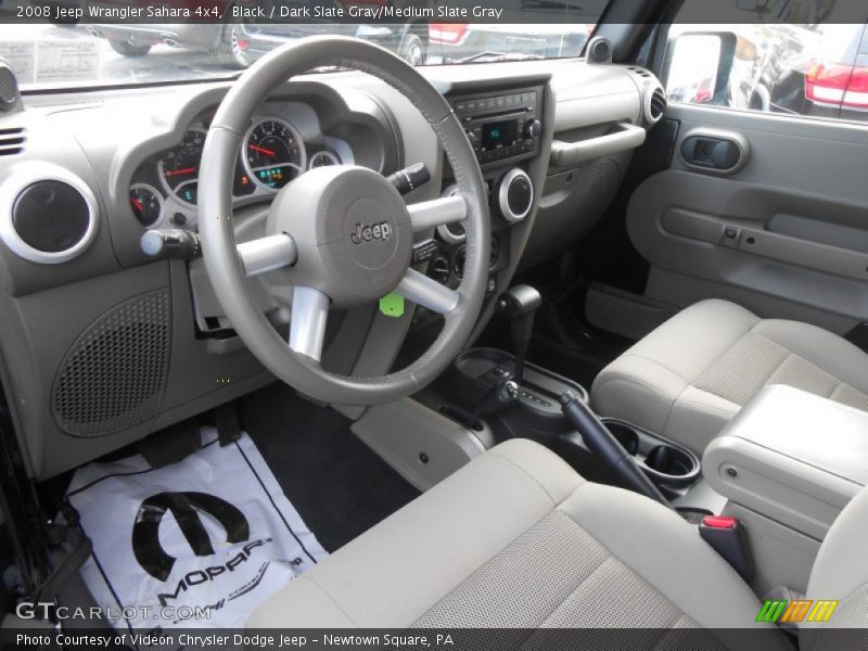 Black / Dark Slate Gray/Medium Slate Gray 2008 Jeep Wrangler Sahara 4x4