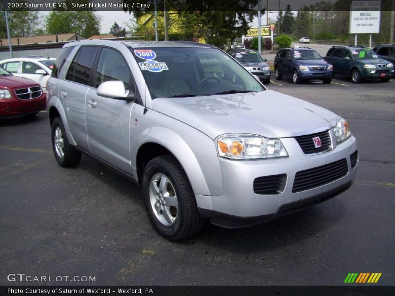 Silver Nickel Metallic / Gray 2007 Saturn VUE V6