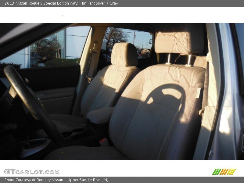 Brilliant Silver / Gray 2013 Nissan Rogue S Special Edition AWD