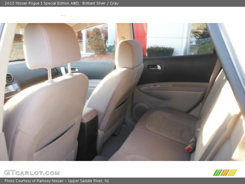 Brilliant Silver / Gray 2013 Nissan Rogue S Special Edition AWD