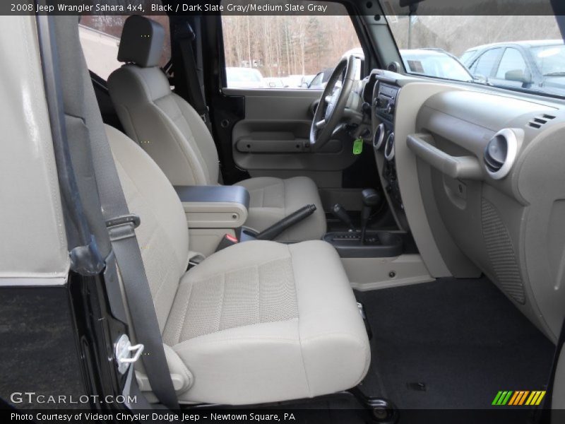 Black / Dark Slate Gray/Medium Slate Gray 2008 Jeep Wrangler Sahara 4x4