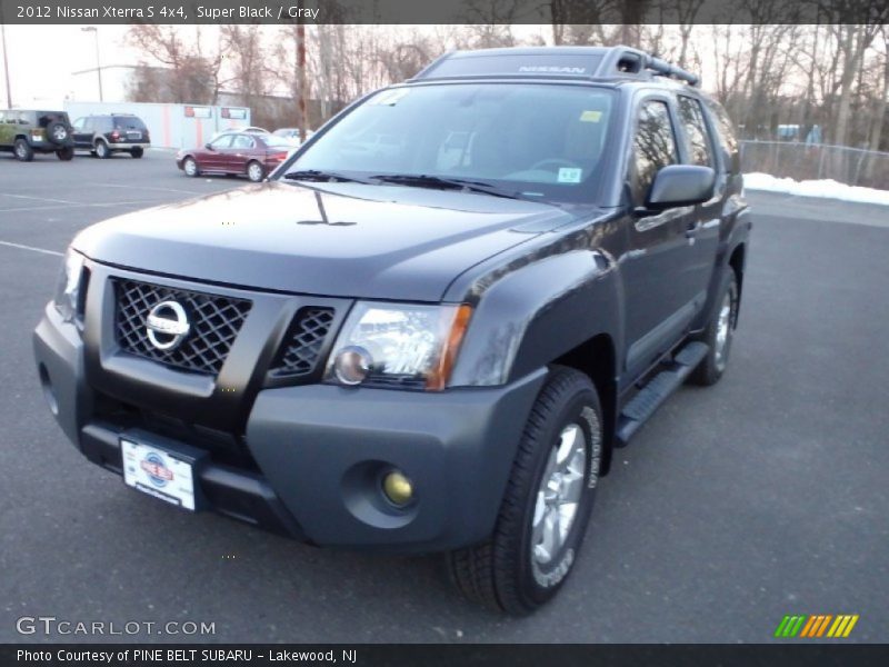 Super Black / Gray 2012 Nissan Xterra S 4x4