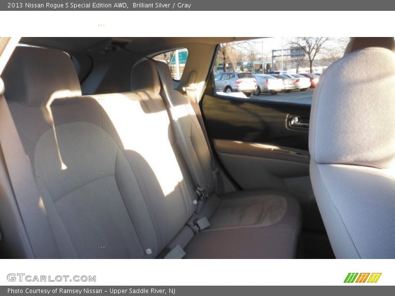 Brilliant Silver / Gray 2013 Nissan Rogue S Special Edition AWD