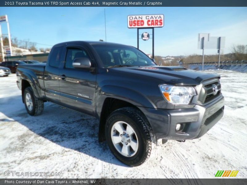 Magnetic Gray Metallic / Graphite 2013 Toyota Tacoma V6 TRD Sport Access Cab 4x4