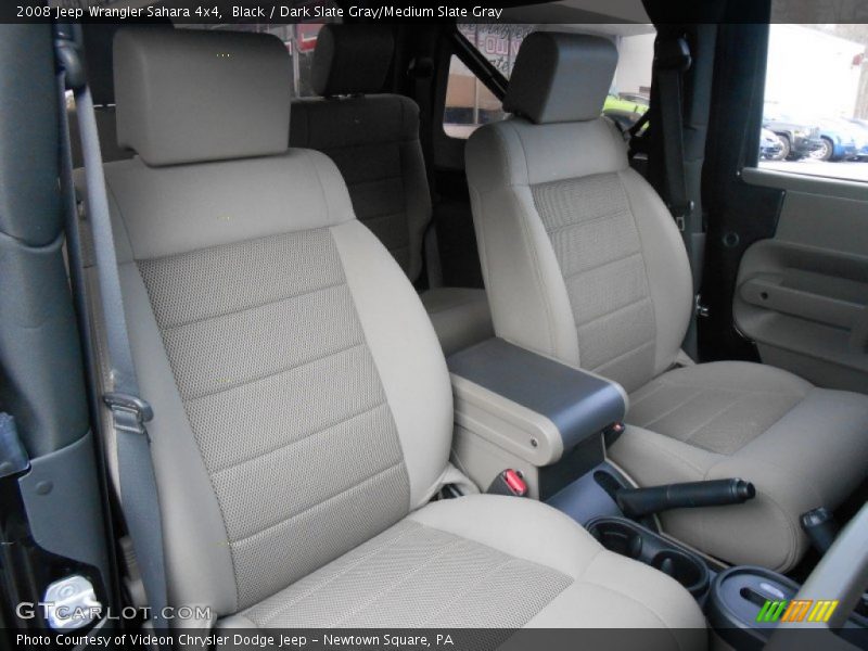Black / Dark Slate Gray/Medium Slate Gray 2008 Jeep Wrangler Sahara 4x4