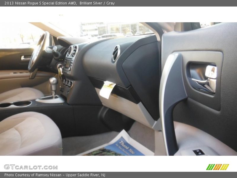 Brilliant Silver / Gray 2013 Nissan Rogue S Special Edition AWD