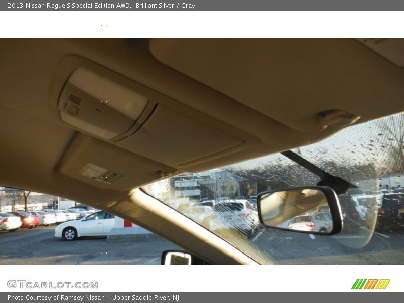 Brilliant Silver / Gray 2013 Nissan Rogue S Special Edition AWD