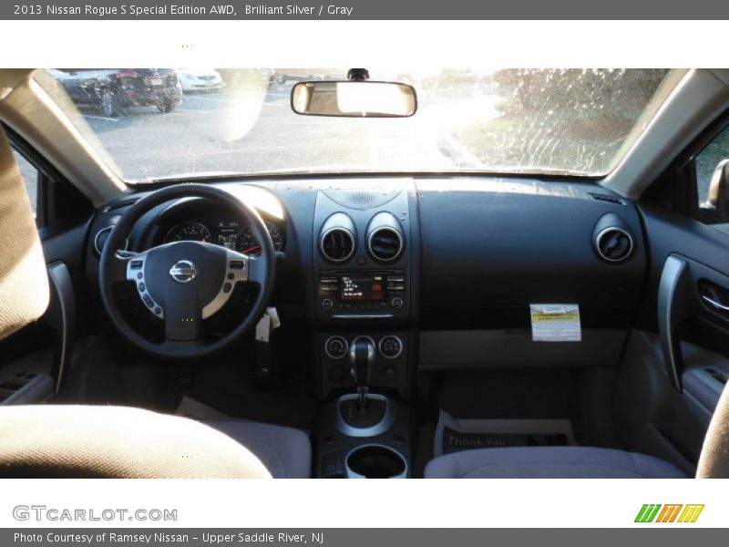 Brilliant Silver / Gray 2013 Nissan Rogue S Special Edition AWD