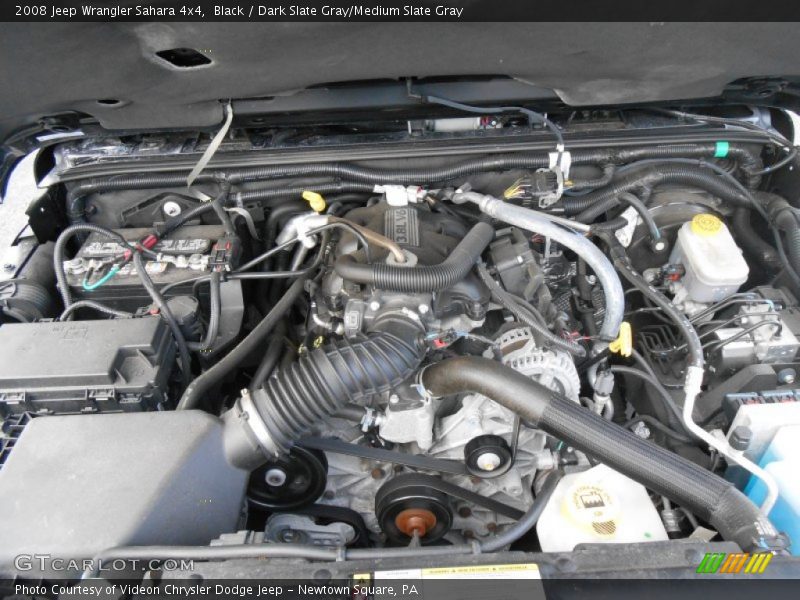 Black / Dark Slate Gray/Medium Slate Gray 2008 Jeep Wrangler Sahara 4x4