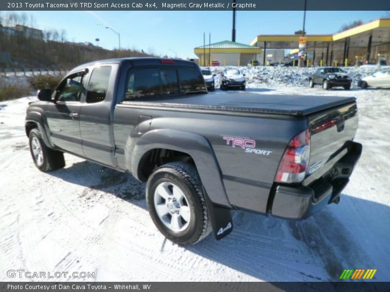 Magnetic Gray Metallic / Graphite 2013 Toyota Tacoma V6 TRD Sport Access Cab 4x4