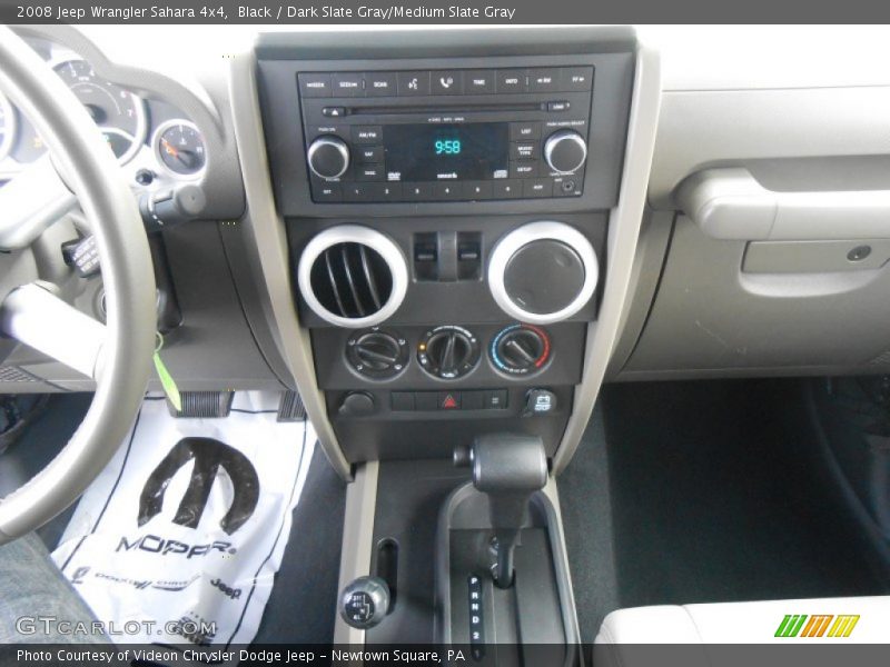 Black / Dark Slate Gray/Medium Slate Gray 2008 Jeep Wrangler Sahara 4x4
