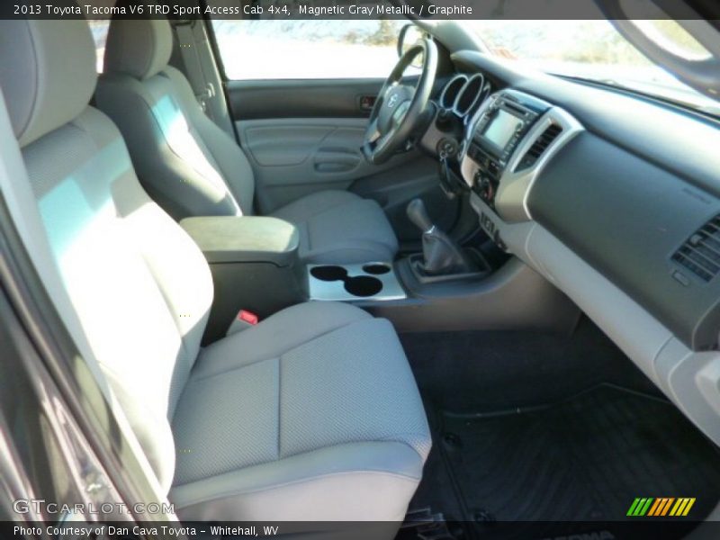 Magnetic Gray Metallic / Graphite 2013 Toyota Tacoma V6 TRD Sport Access Cab 4x4