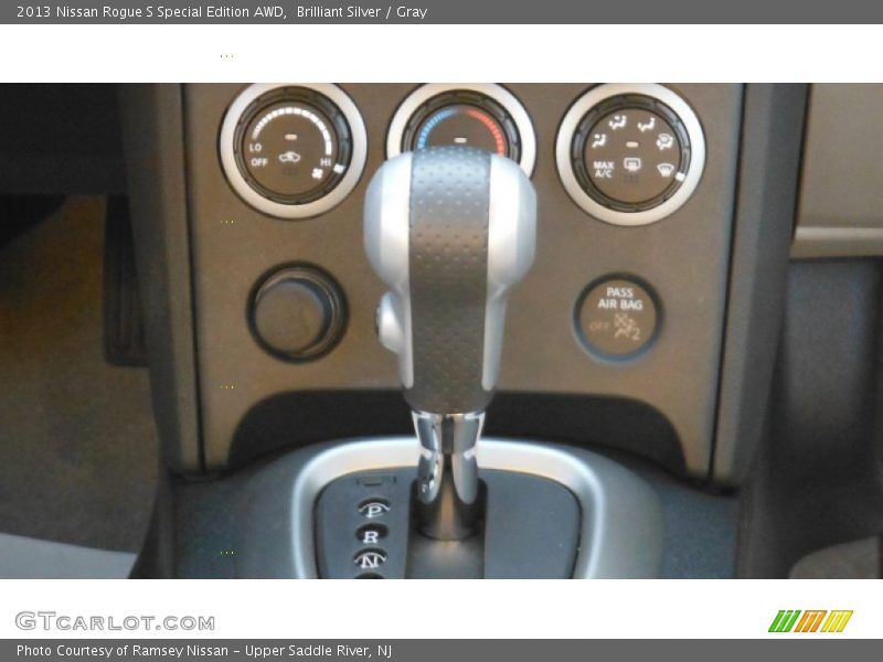 Brilliant Silver / Gray 2013 Nissan Rogue S Special Edition AWD