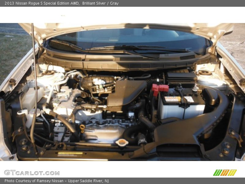 Brilliant Silver / Gray 2013 Nissan Rogue S Special Edition AWD