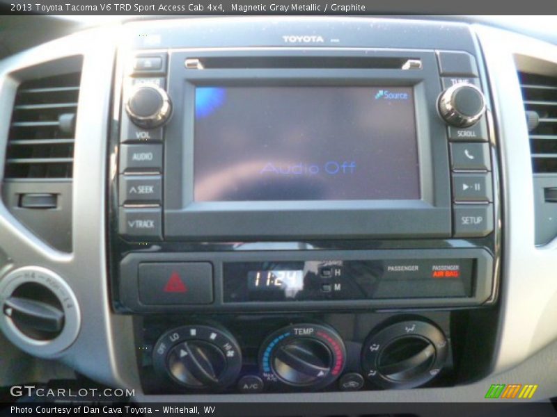 Magnetic Gray Metallic / Graphite 2013 Toyota Tacoma V6 TRD Sport Access Cab 4x4