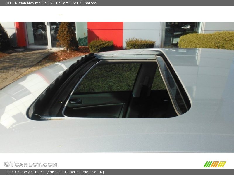 Brilliant Silver / Charcoal 2011 Nissan Maxima 3.5 SV