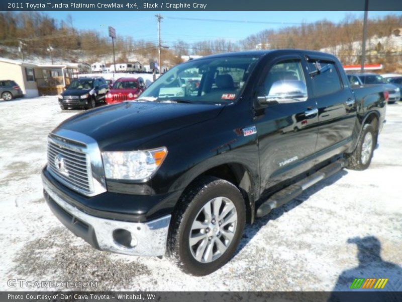 Black / Graphite Gray 2011 Toyota Tundra Platinum CrewMax 4x4