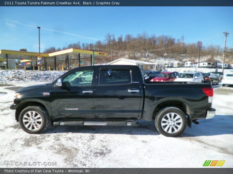 Black / Graphite Gray 2011 Toyota Tundra Platinum CrewMax 4x4