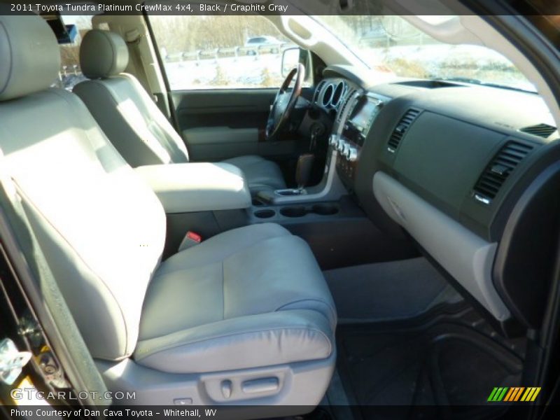 Black / Graphite Gray 2011 Toyota Tundra Platinum CrewMax 4x4