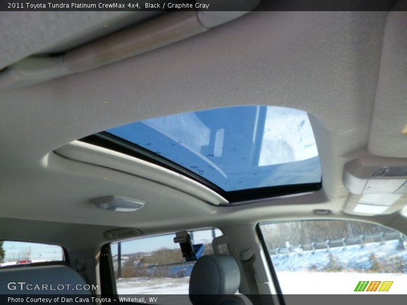 Black / Graphite Gray 2011 Toyota Tundra Platinum CrewMax 4x4
