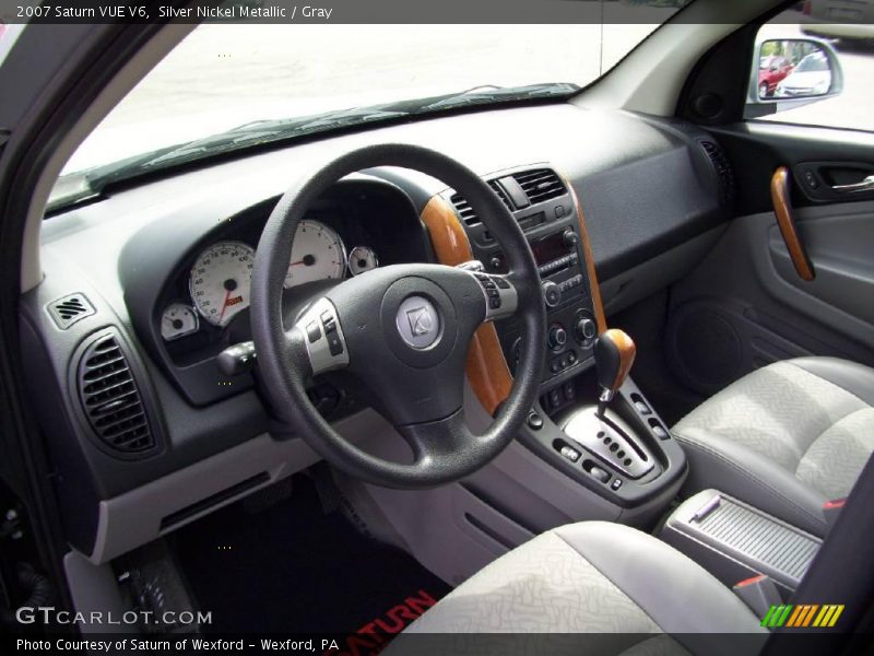 Silver Nickel Metallic / Gray 2007 Saturn VUE V6