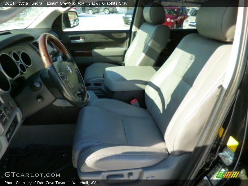 Black / Graphite Gray 2011 Toyota Tundra Platinum CrewMax 4x4