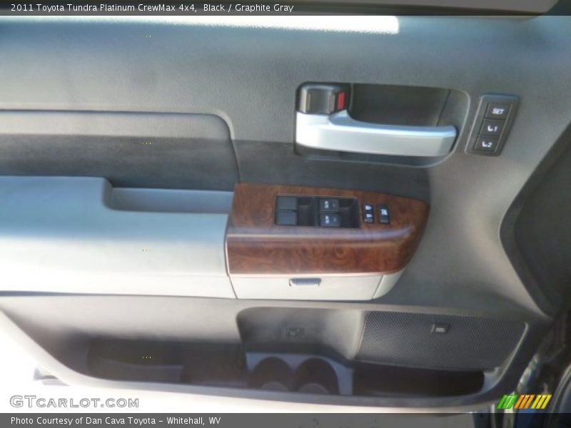 Black / Graphite Gray 2011 Toyota Tundra Platinum CrewMax 4x4
