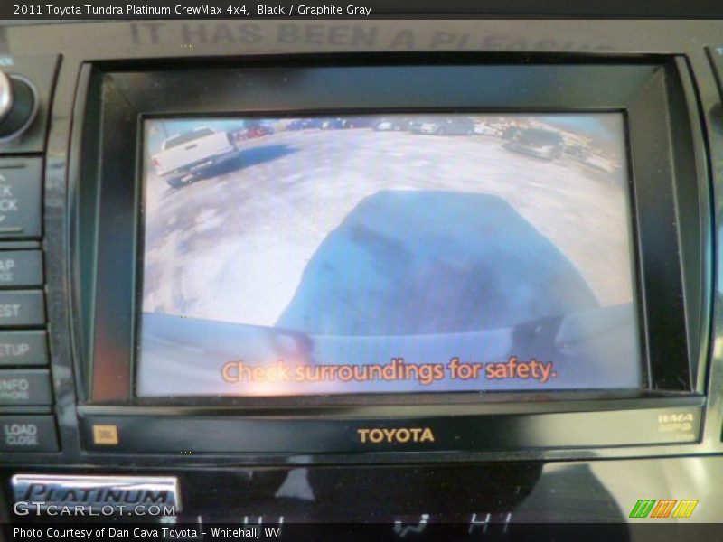 Black / Graphite Gray 2011 Toyota Tundra Platinum CrewMax 4x4