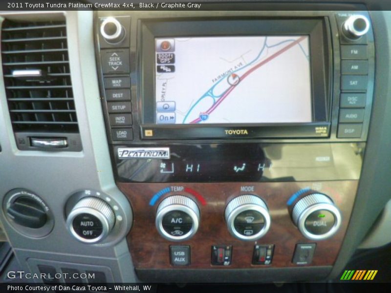 Black / Graphite Gray 2011 Toyota Tundra Platinum CrewMax 4x4
