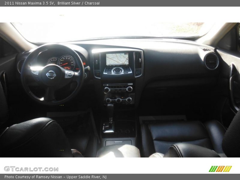 Brilliant Silver / Charcoal 2011 Nissan Maxima 3.5 SV