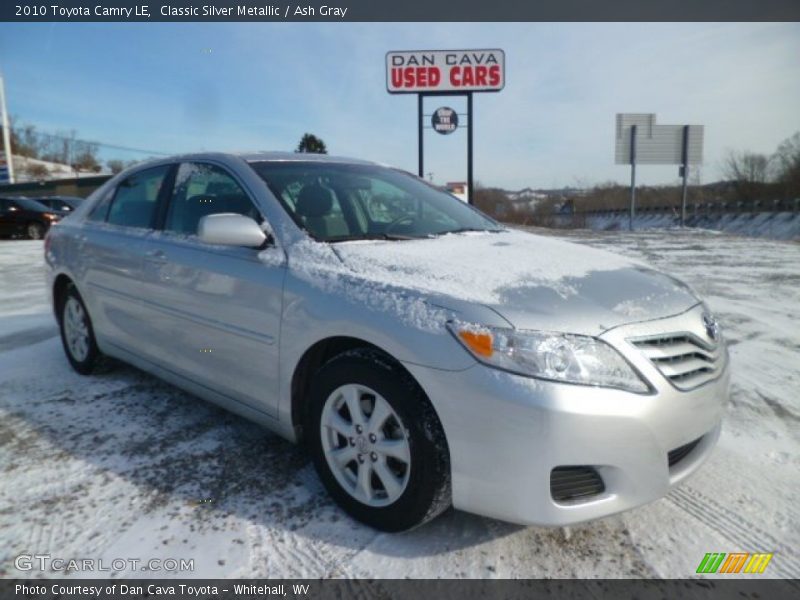 Classic Silver Metallic / Ash Gray 2010 Toyota Camry LE