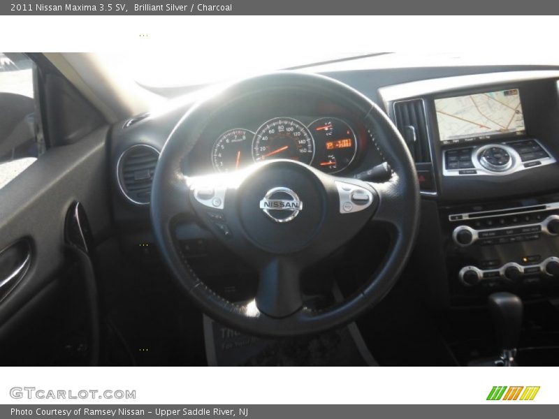 Brilliant Silver / Charcoal 2011 Nissan Maxima 3.5 SV