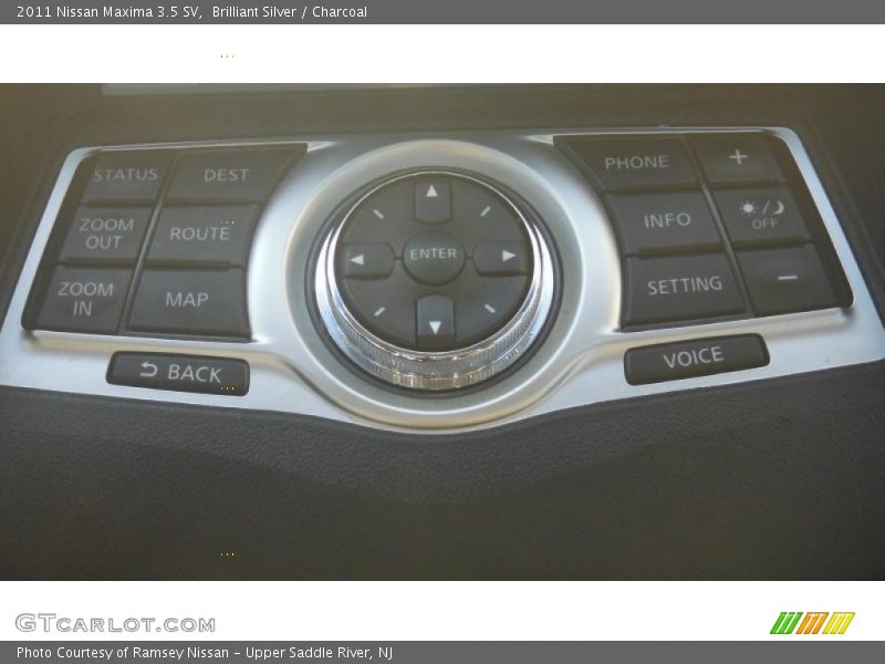 Brilliant Silver / Charcoal 2011 Nissan Maxima 3.5 SV