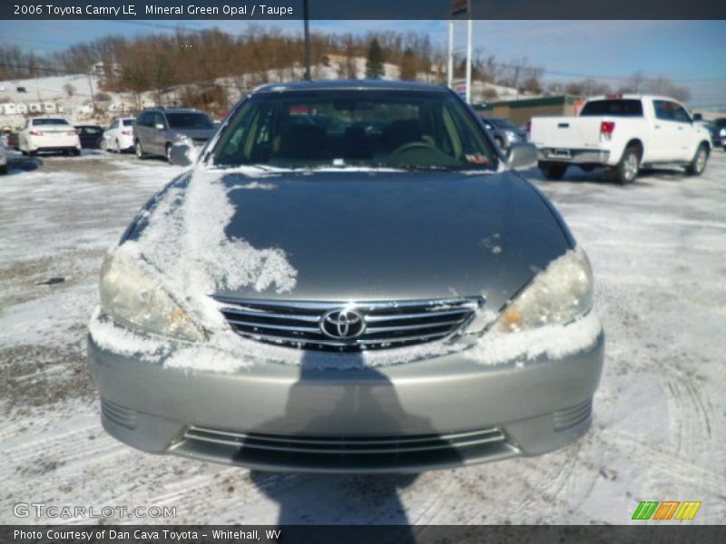Mineral Green Opal / Taupe 2006 Toyota Camry LE