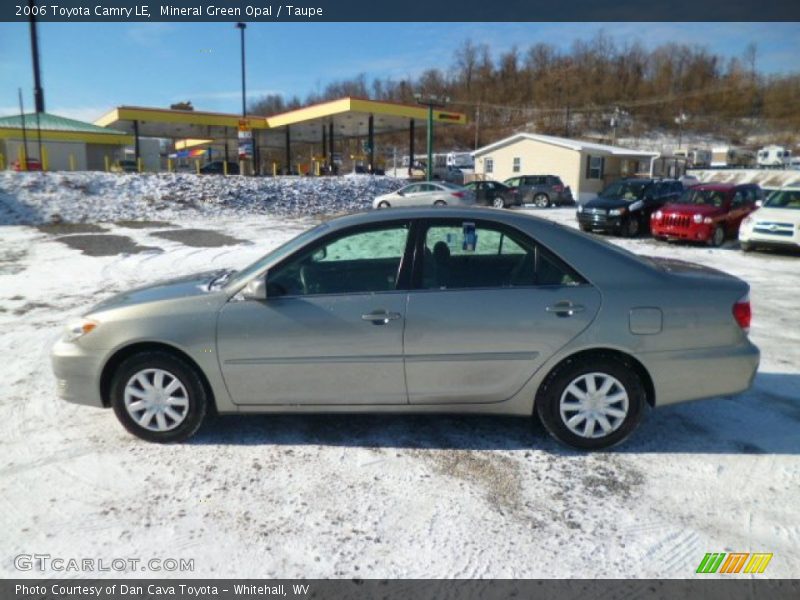 Mineral Green Opal / Taupe 2006 Toyota Camry LE